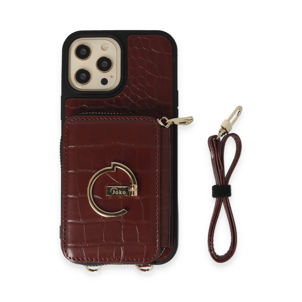 Joko iPhone 13 Pro Kılıf Ermes Kapak - Bordo Joko iPhone 13 Pro Kılıf Ermes Kapak - Bordo
