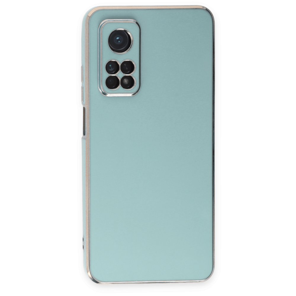  Xiaomi Mi 10T Kılıf Volet Silikon - Açık Yeşil