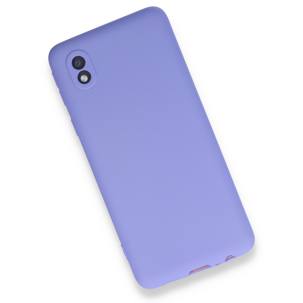  Samsung Galaxy A01 Core Kılıf First Silikon - Lila