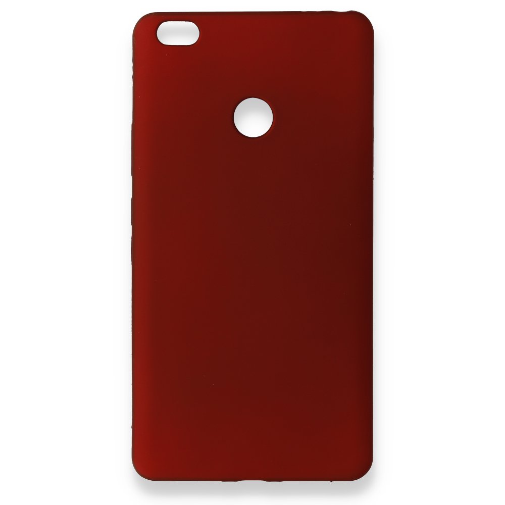 Xiaomi Mi Max Kılıf First Silikon - Bordo Xiaomi Mi Max Kılıf First Silikon - Bordo