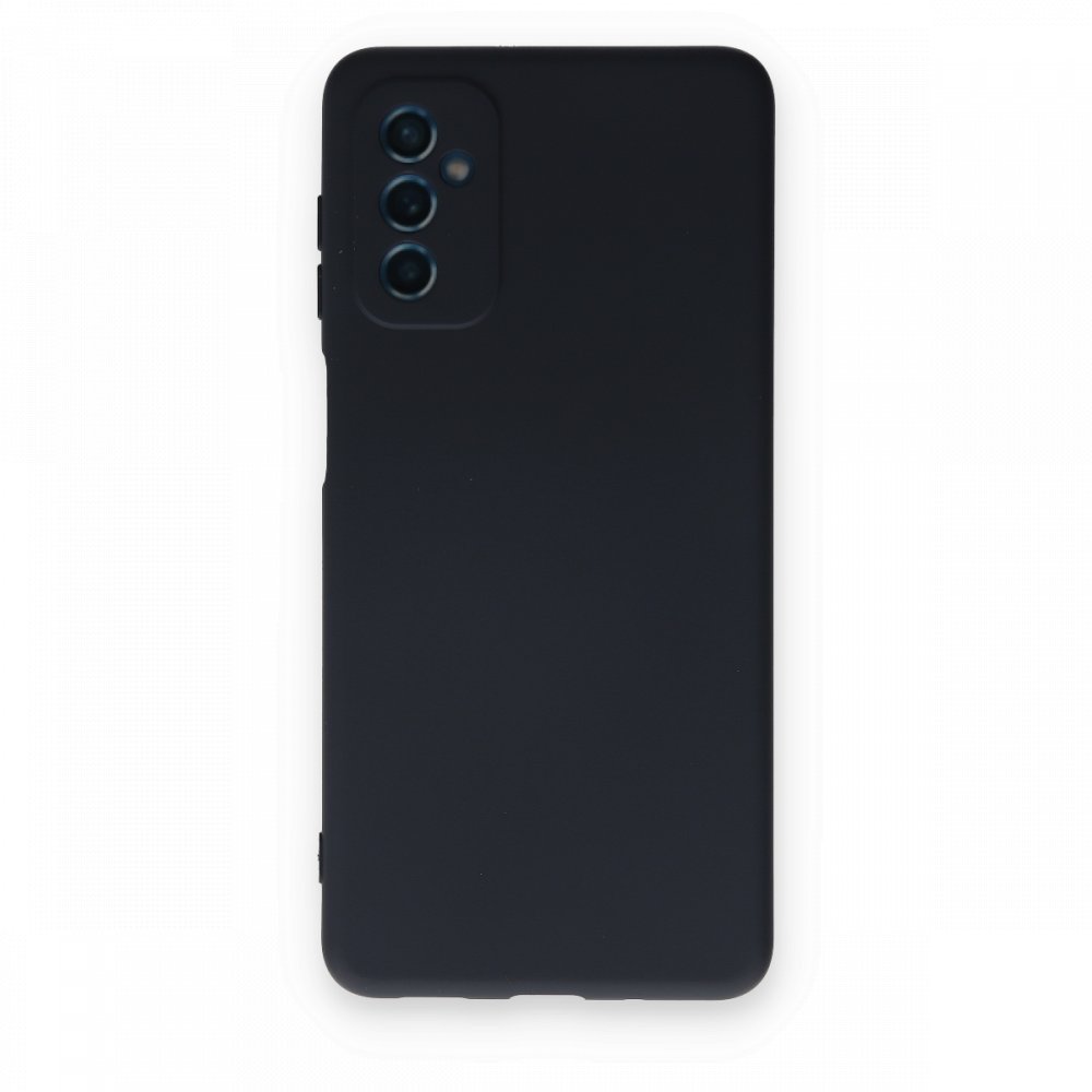  Samsung Galaxy M52 5G Kılıf Nano içi Kadife Silikon - Lacivert