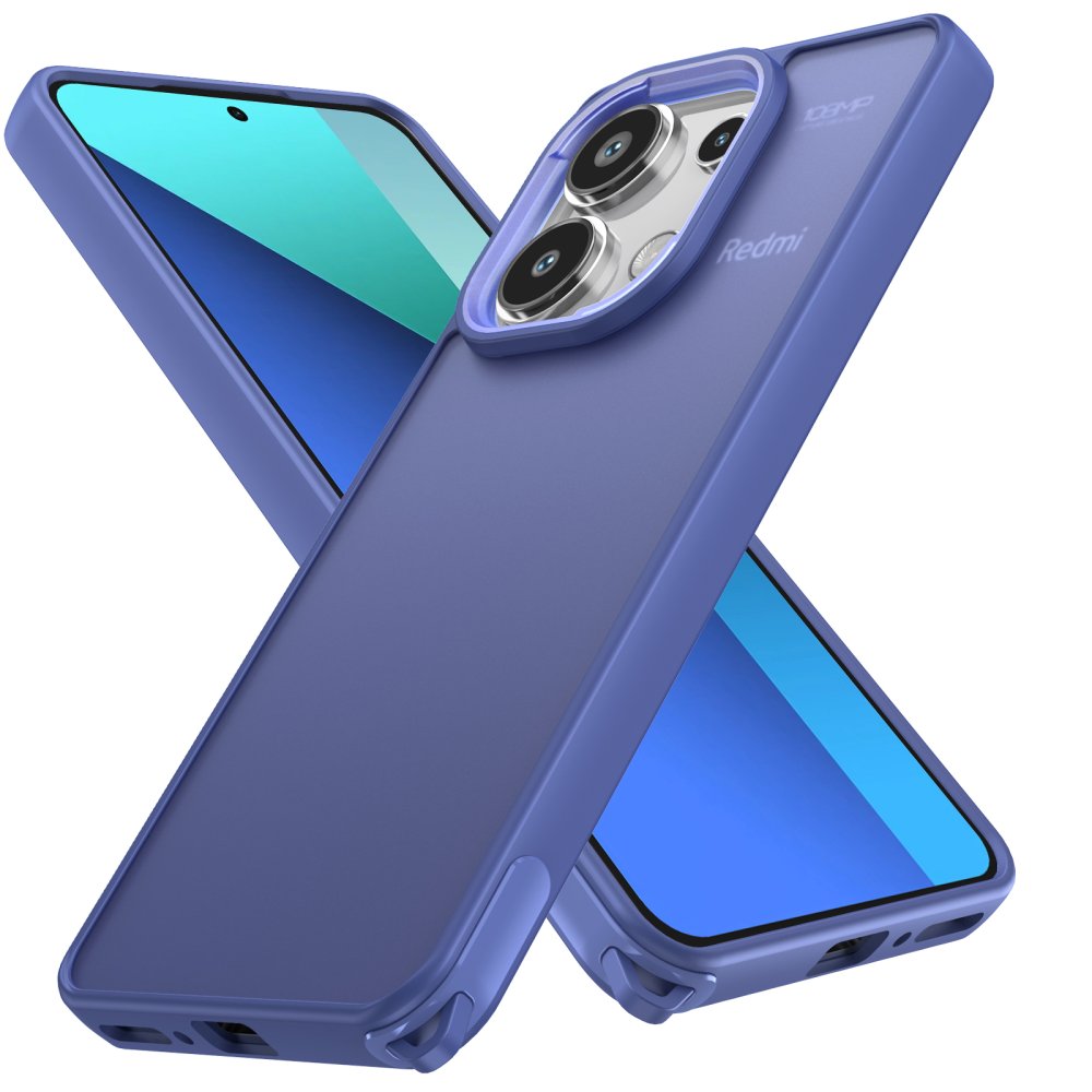 Redmi Note 13 4G Kılıf Elegant Kapak - Açık Mavi