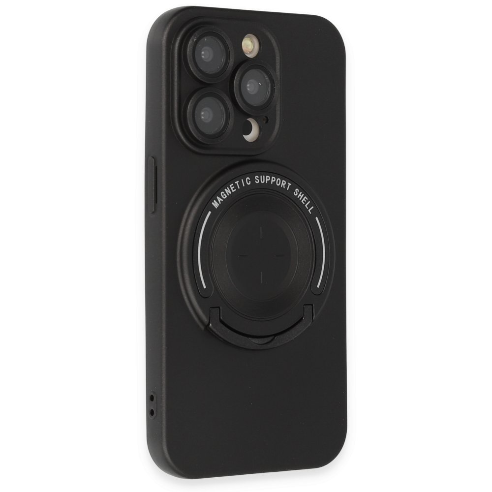  iPhone 13 Pro Kılıf Lukka Magneticsafe Kapak - Siyah