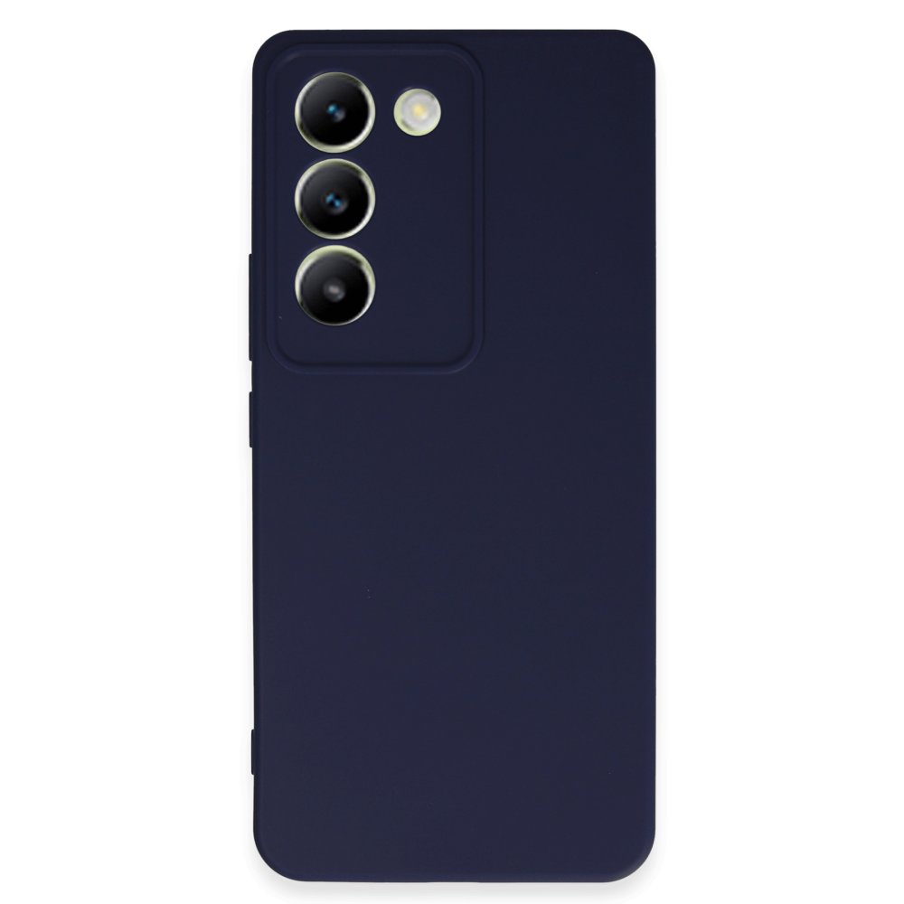 Vivo V30 Lite 4G Kılıf First Silikon - Lacivert Vivo V30 Lite 4G Kılıf First Silikon - Lacivert