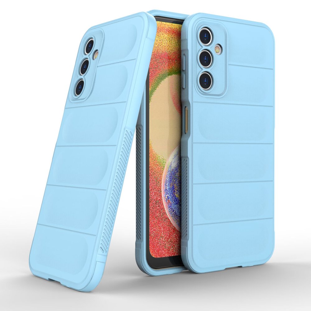  Samsung Galaxy A14 4G Kılıf Optimum Silikon - Sky Blue