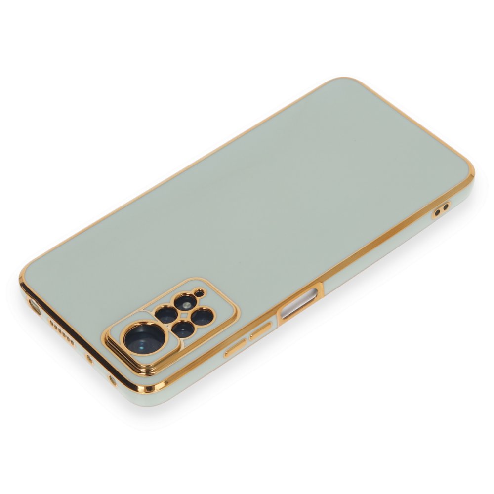 Redmi Note 12 Pro 4G Kılıf Volet Silikon - Açık Yeşil