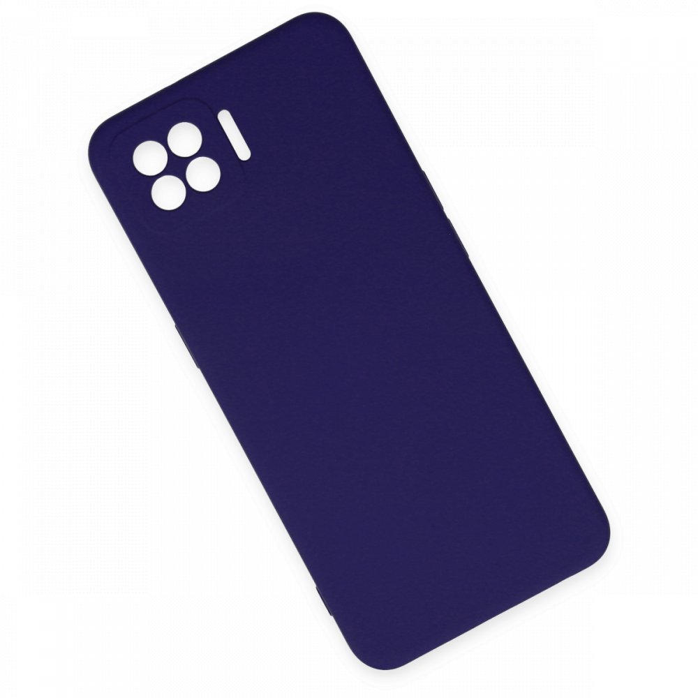 Oppo A73 Kılıf Nano içi Kadife Silikon - Mor  Oppo A73 Kılıf Nano içi Kadife Silikon - Mor