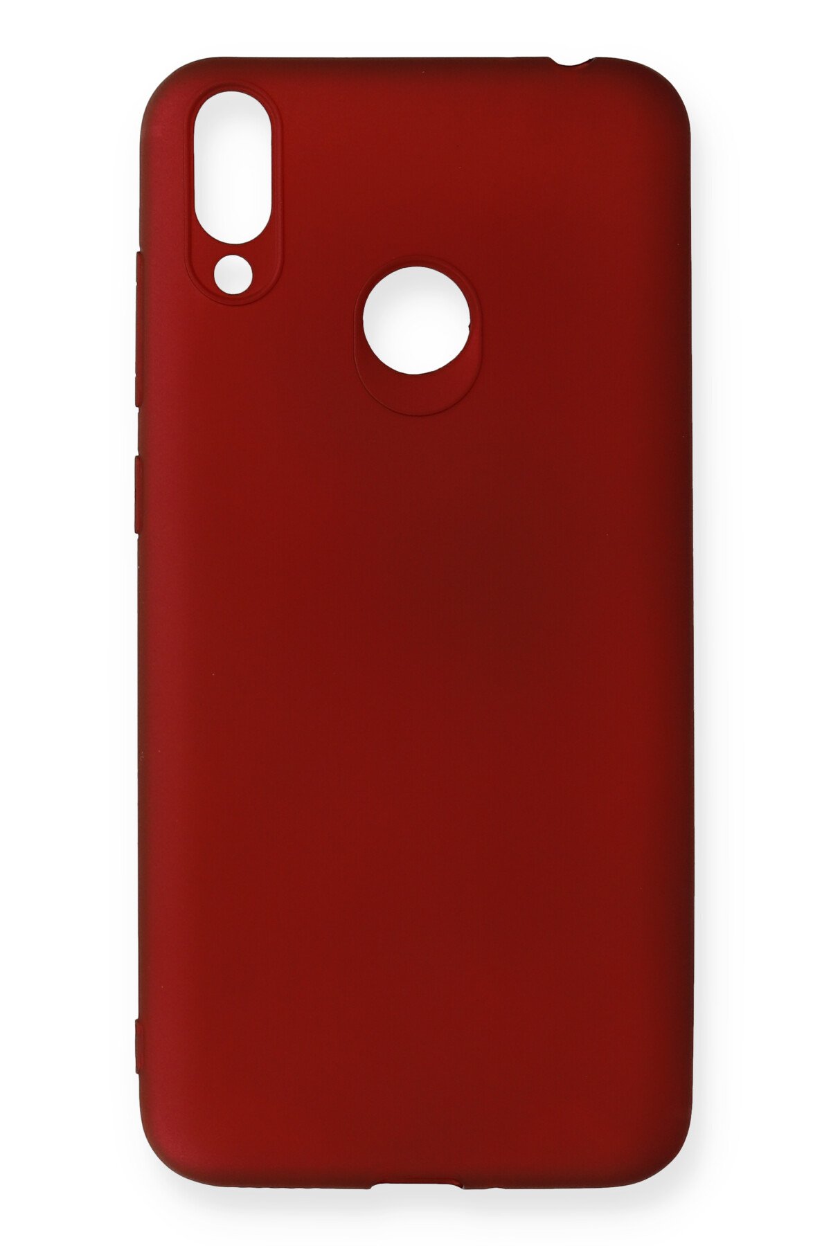  Huawei Honor 8C Kılıf First Silikon - Bordo