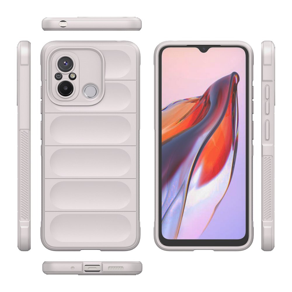 Redmi 12C Kılıf Optimum Silikon - Krem