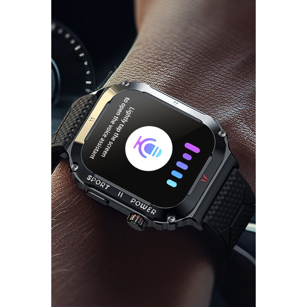 Joko OD3 2.1 inç IPS Ekran IP68 Su Geçirmez Konuşma ve NFC Özellikli Akıllı Saat - Siyah