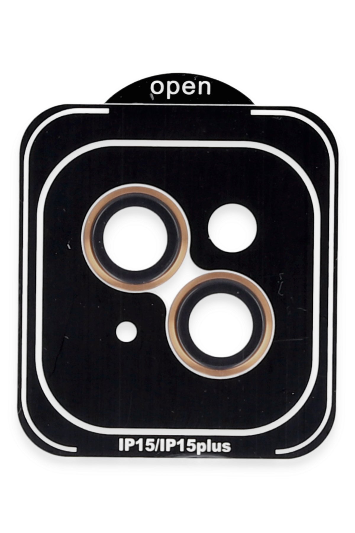 Joko iPhone 15 Plus PVD Metal Kamera Lens - Turuncu