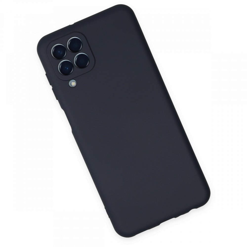  Samsung Galaxy M33 Kılıf Nano içi Kadife Silikon - Lacivert
