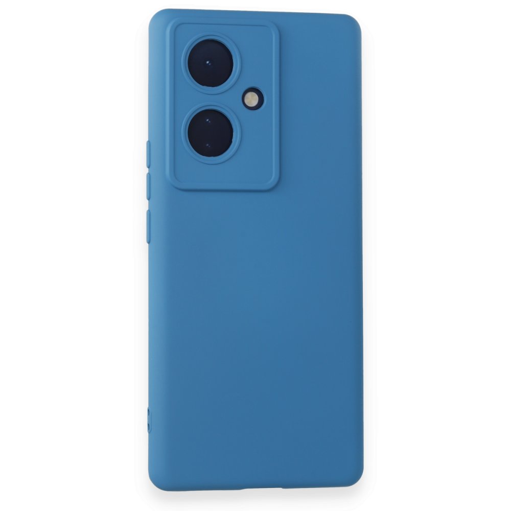 Vivo V29 Lite Kılıf Nano içi Kadife Silikon - Mavi Vivo V29 Lite Kılıf Nano içi Kadife Silikon - Mavi