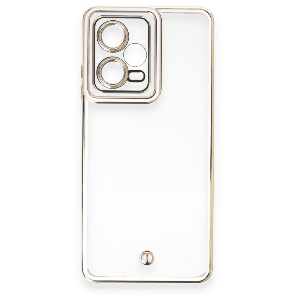  Xiaomi Poco X5 5G Kılıf Liva Lens Silikon - Beyaz