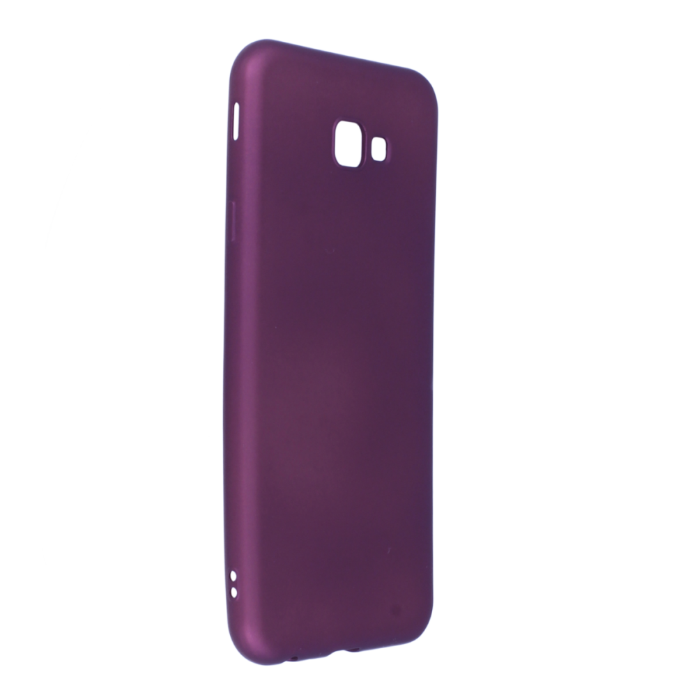  Samsung Galaxy J4 Plus Kılıf First Silikon - Mürdüm