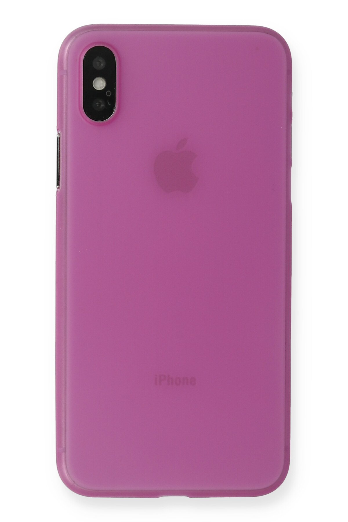  iPhone XS Kılıf PP Ultra İnce Kapak - Pembe
