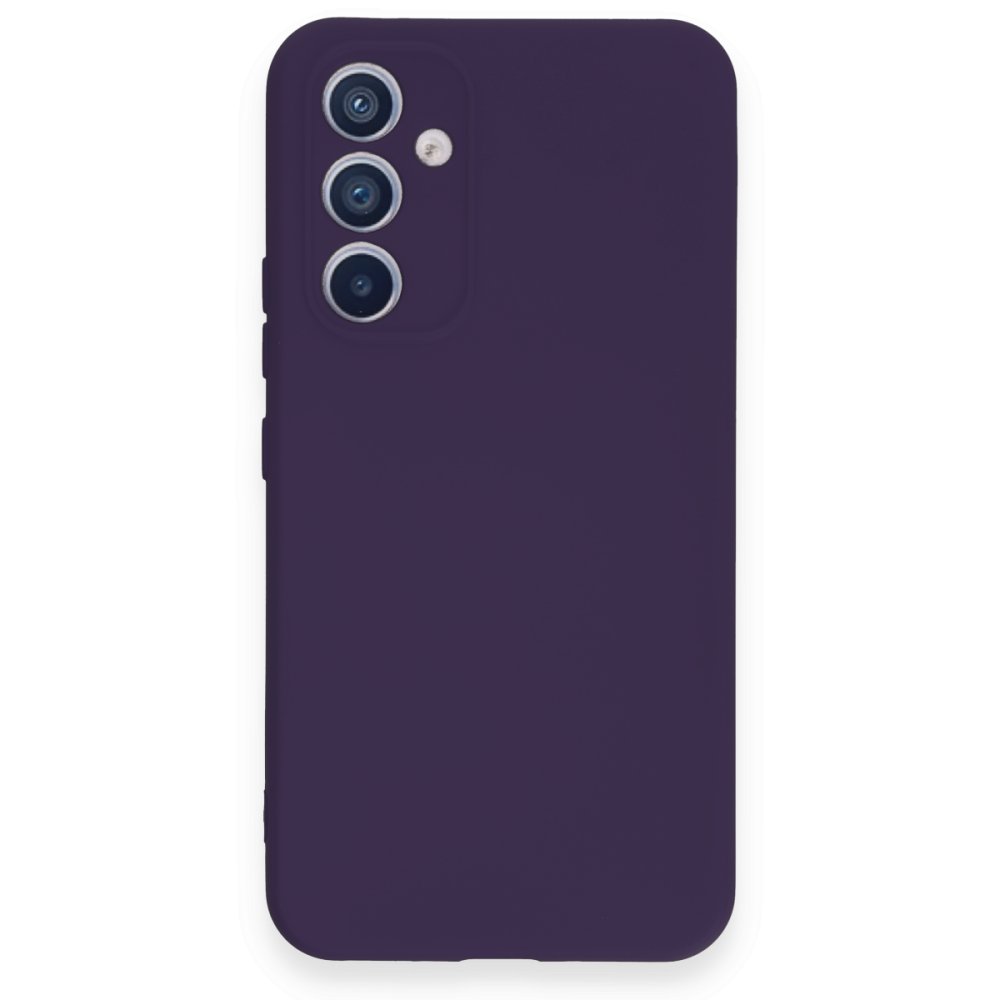  Samsung Galaxy A34 5G Kılıf Nano içi Kadife Silikon - Mor