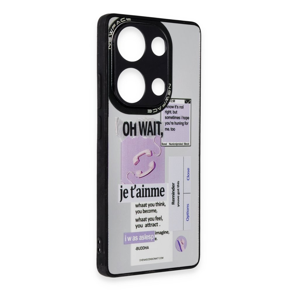 Redmi Note 13 Pro 4G Kılıf Mirror Desenli Kapak - Mirror - 4