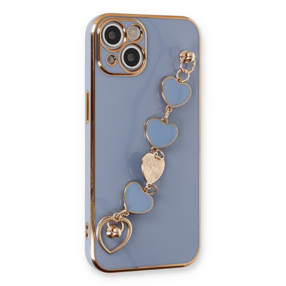  iPhone 14 Kılıf Esila Silikon - Gri