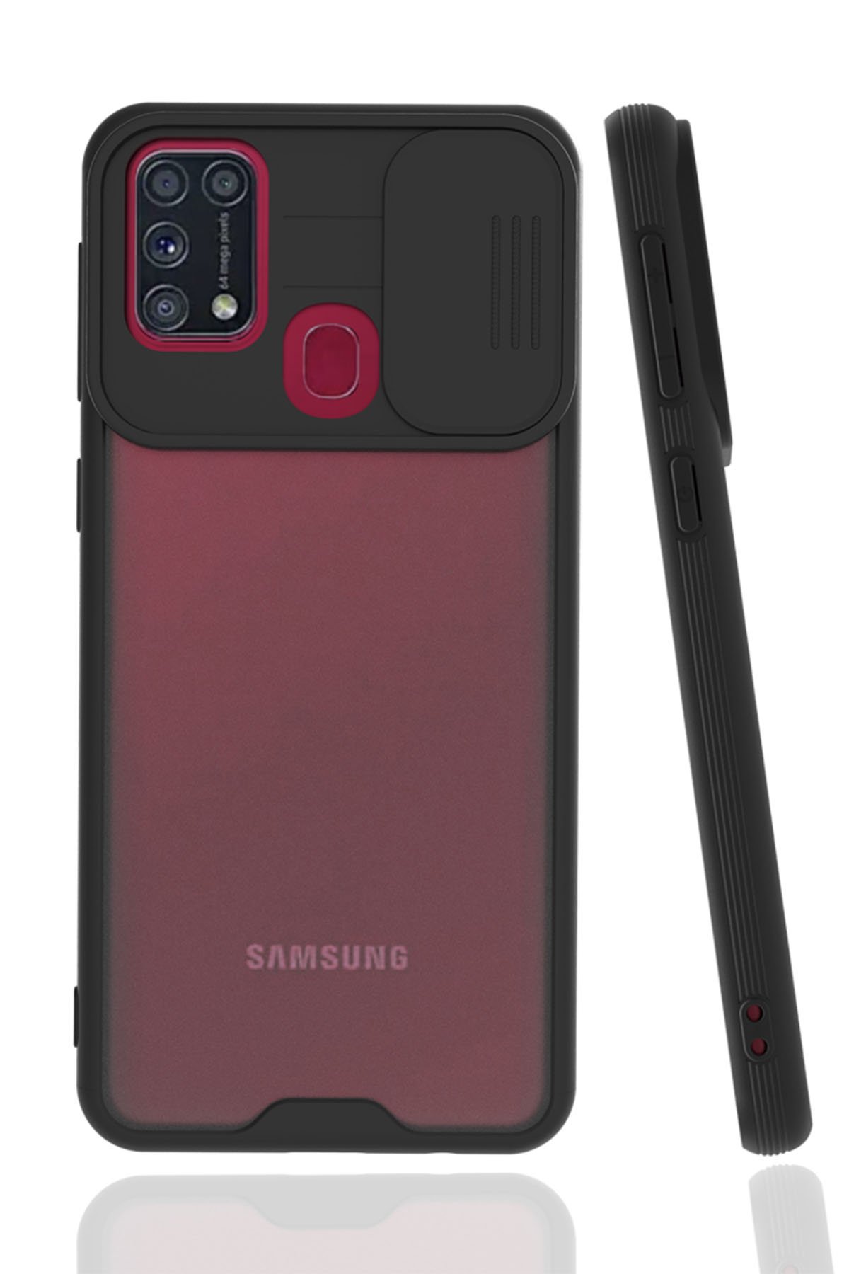 Samsung Galaxy M31 Kılıf Platin Kamera Koruma Silikon - Siyah Samsung Galaxy M31 Kılıf Platin Kamera Koruma Silikon - Siyah