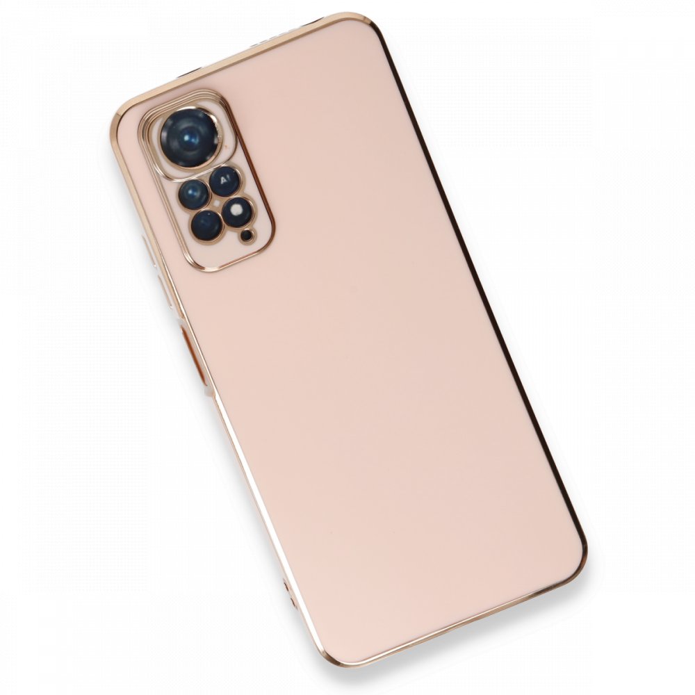Redmi Note 11S Kılıf Volet Silikon - Pembe Redmi Note 11S Kılıf Volet Silikon - Pembe