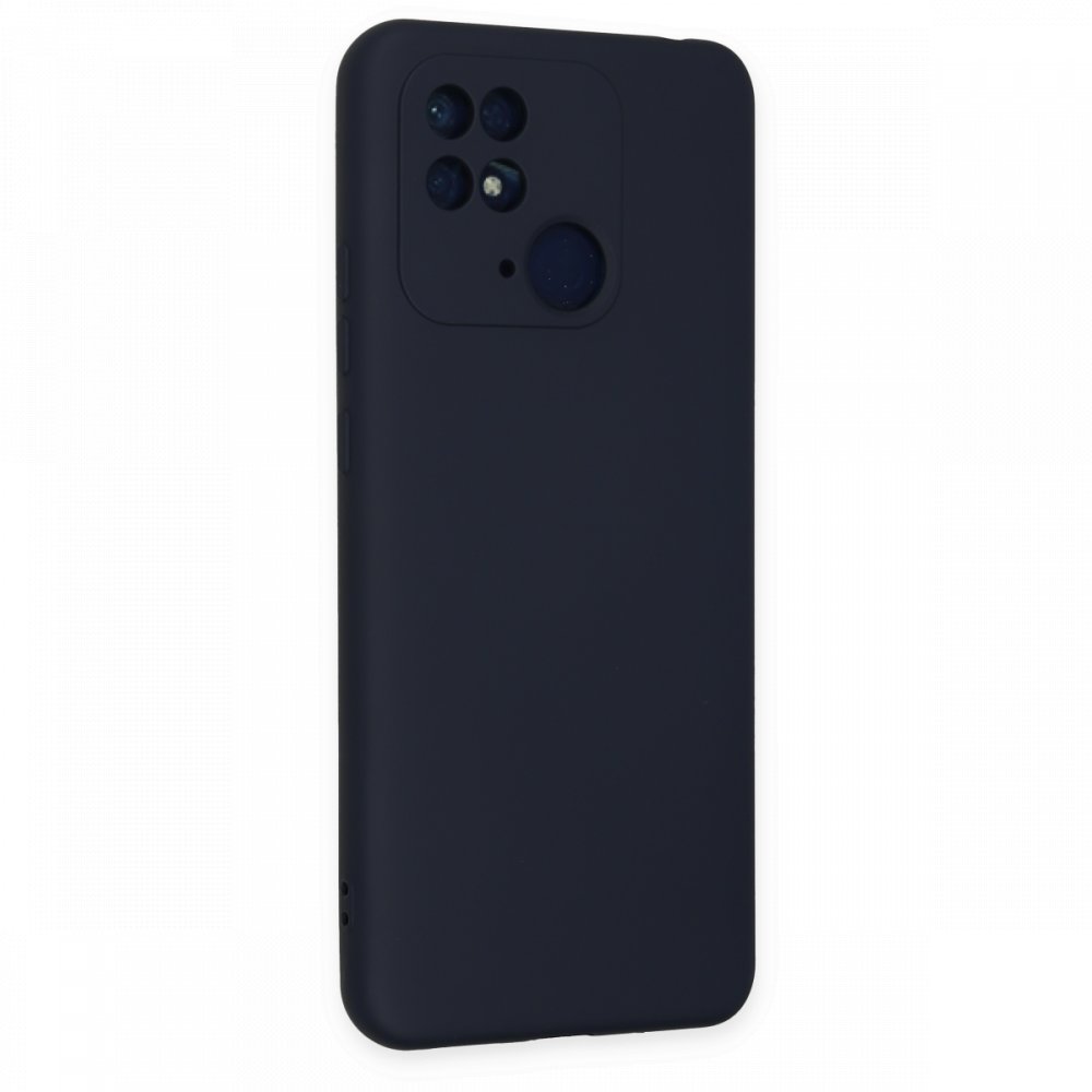 Xiaomi Poco C40 Kılıf Nano içi Kadife Silikon - Lacivert Xiaomi Poco C40 Kılıf Nano içi Kadife Silikon - Lacivert