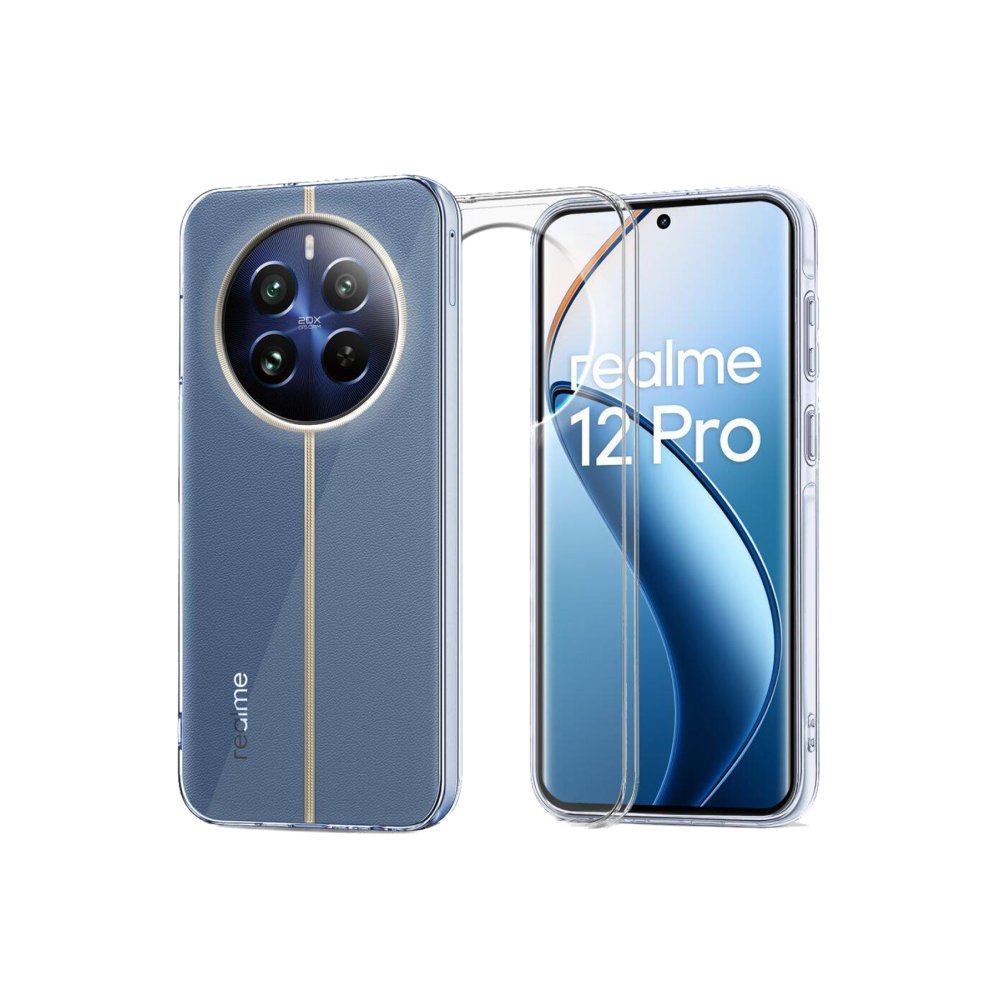 Realme 12 Pro Plus Kılıf Lüx Şeffaf Silikon Realme 12 Pro Plus Kılıf Lüx Şeffaf Silikon