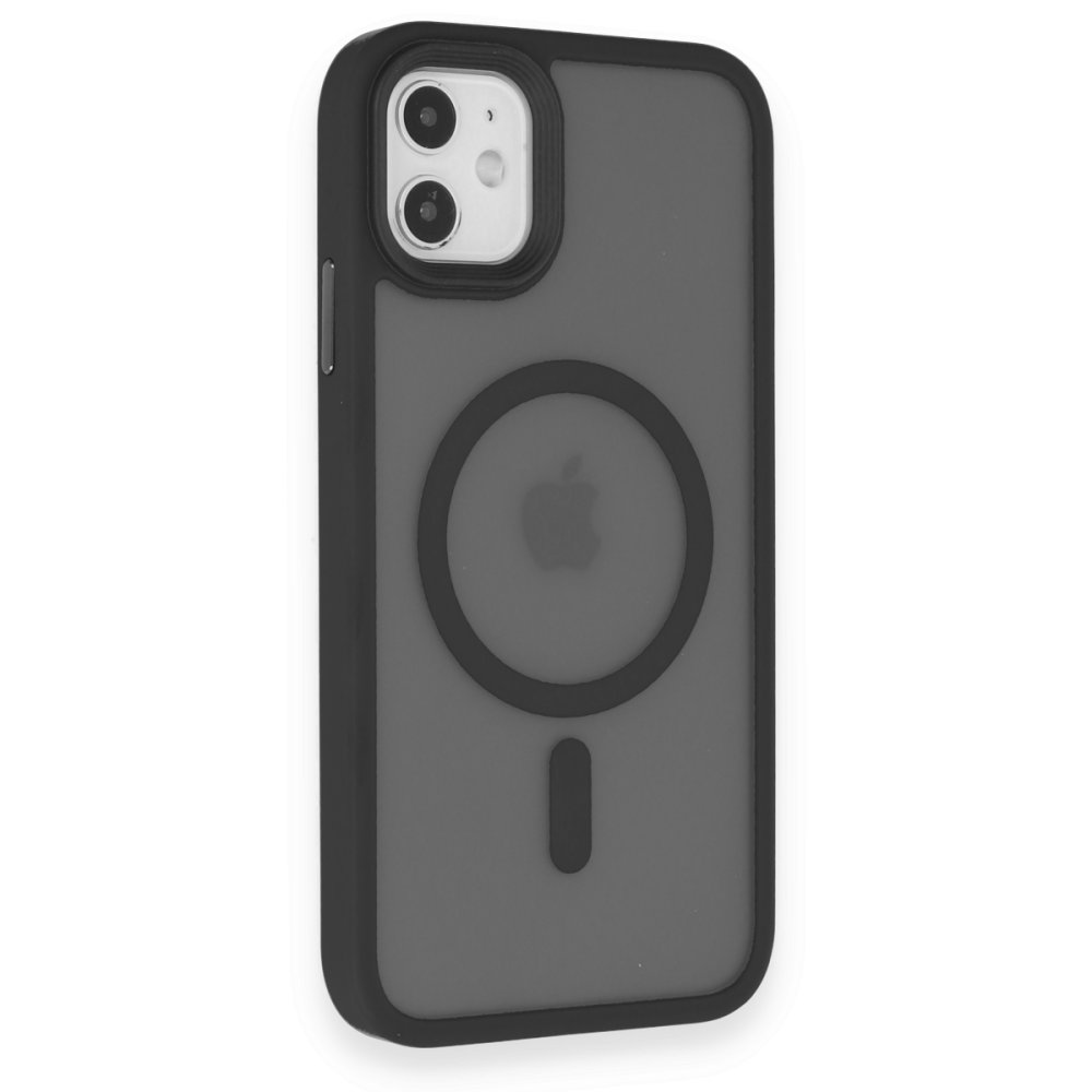 iPhone 11 Kılıf Trex Magneticsafe Kapak - Siyah iPhone 11 Kılıf Trex Magneticsafe Kapak - Siyah