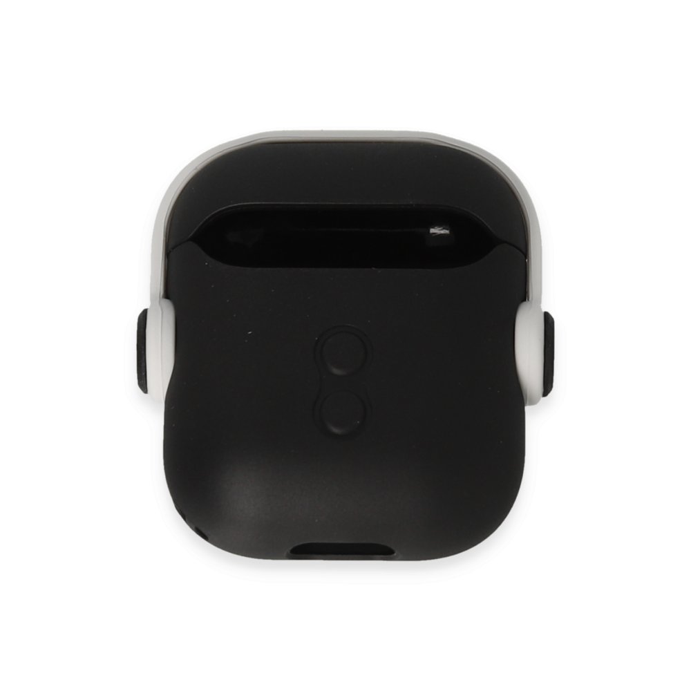  Airpods (1.nesil) Cool Kılıf - Siyah-Beyaz
