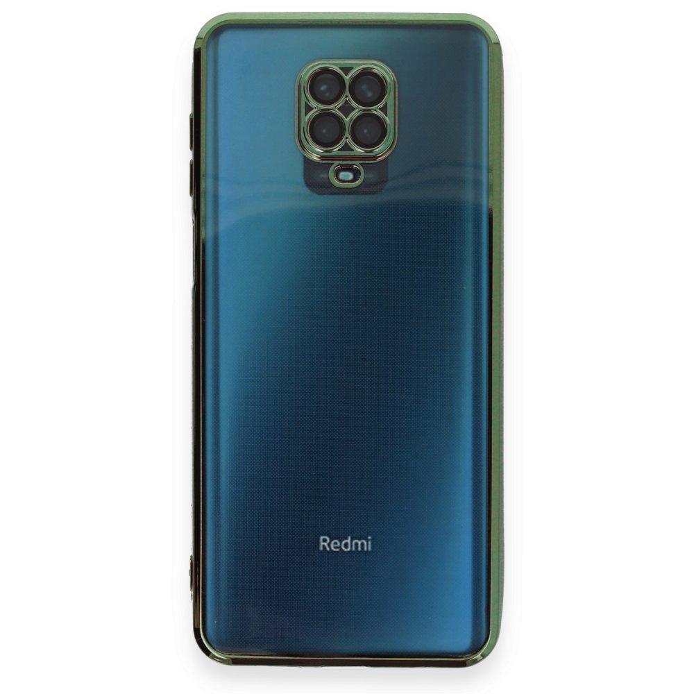 Redmi Note 9S Kılıf Razer Lensli Silikon - Yeşil