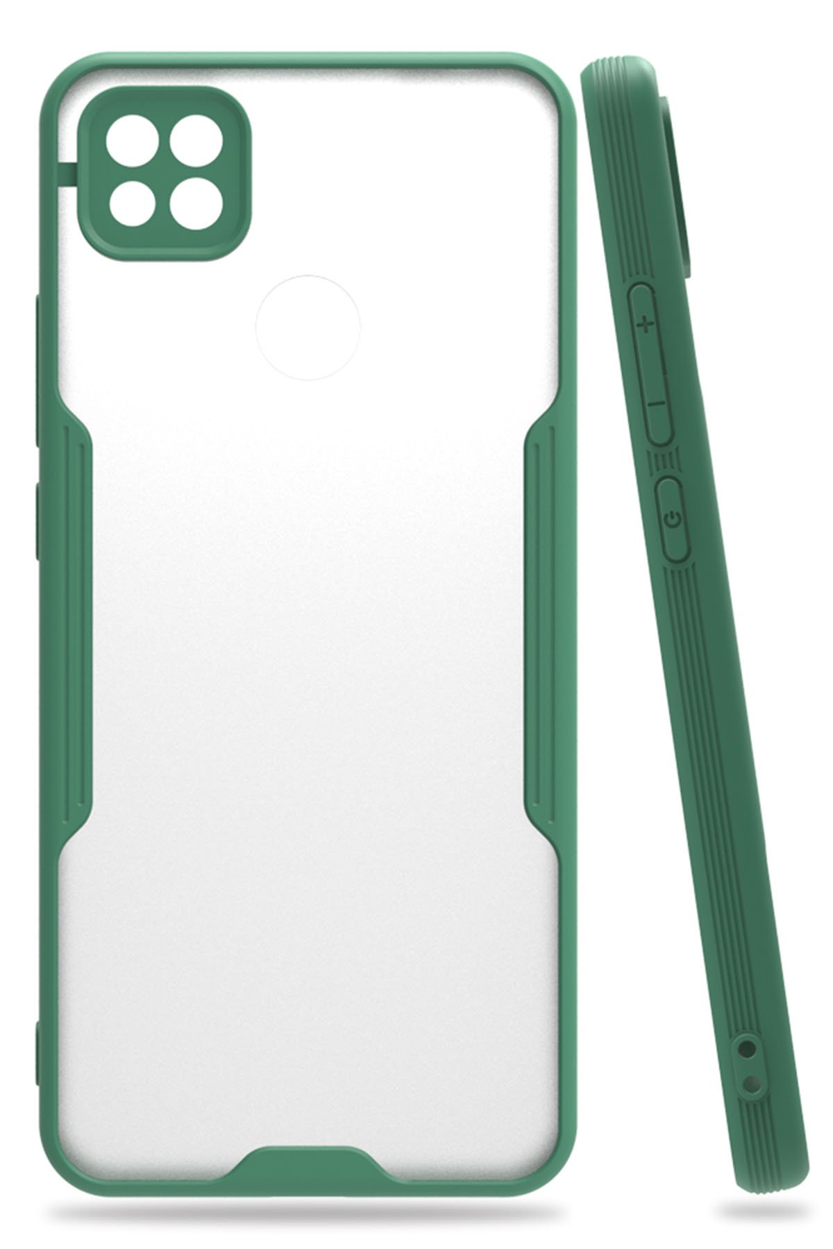 Redmi 9C Kılıf Platin Silikon - Yeşil