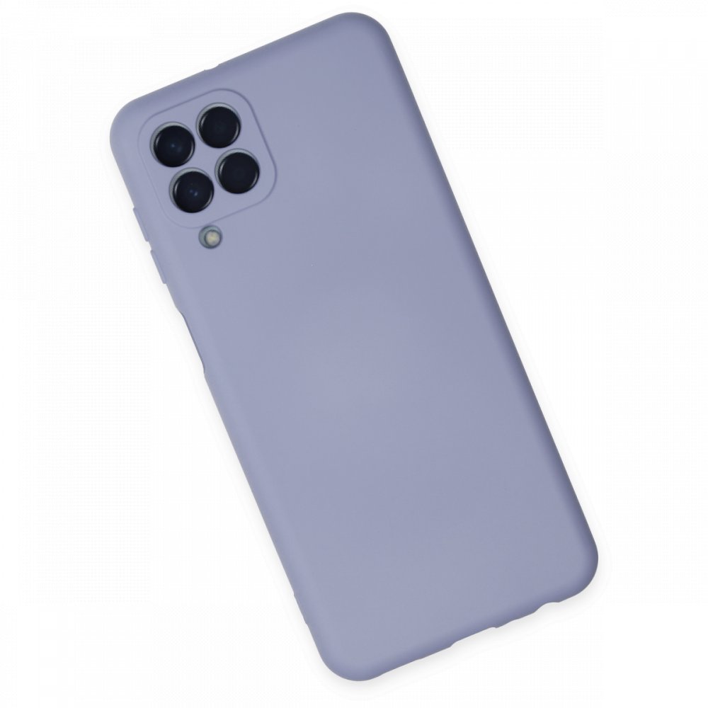  Samsung Galaxy M33 Kılıf Nano içi Kadife Silikon - Lila
