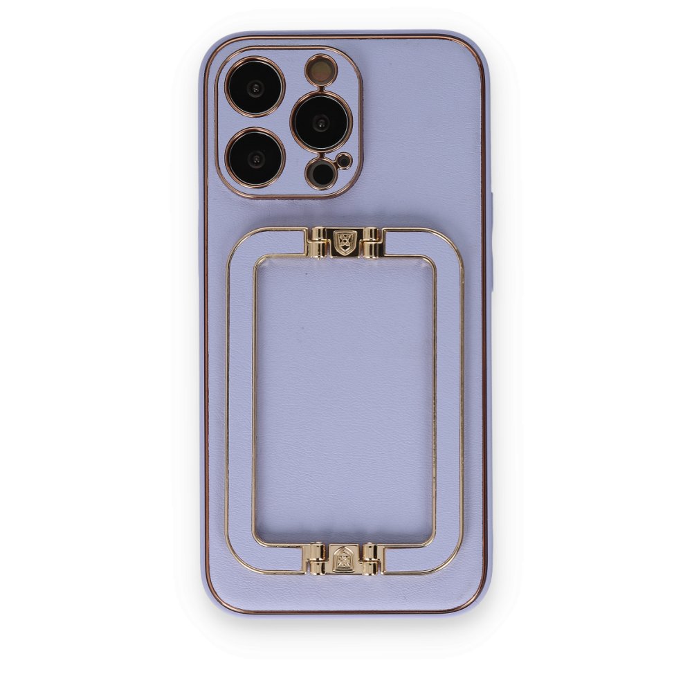  iPhone 14 Pro Max Kılıf Coco Elit Kapak - Lila