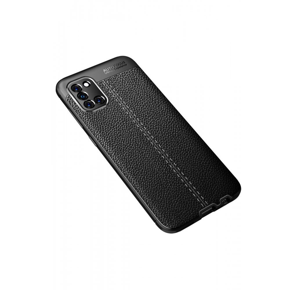 Samsung Galaxy A31 Kılıf Auto Focus Kapak - Siyah