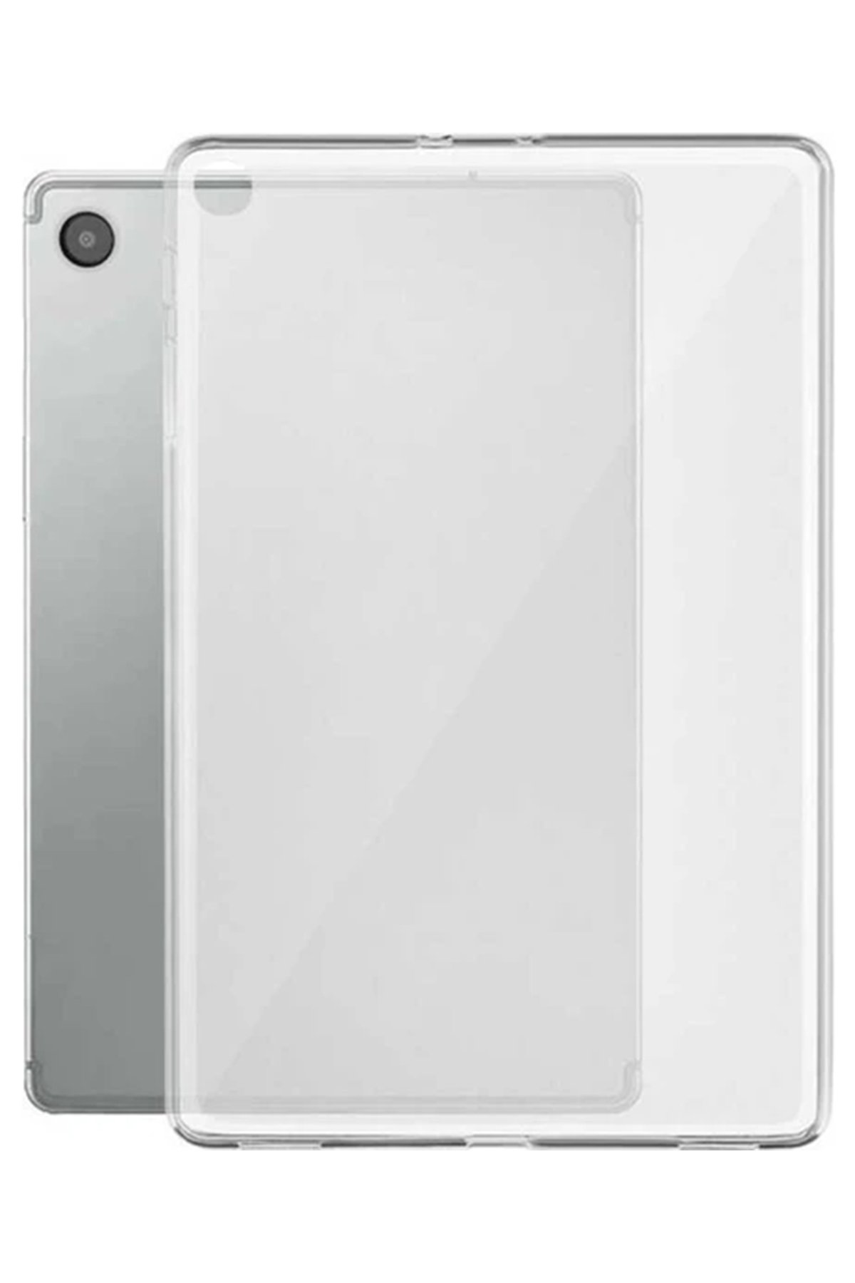 Samsung Galaxy X200 Tab A8 10.5 Kılıf Tablet Şeffaf Silikon - Şeffaf Samsung Galaxy X200 Tab A8 10.5 Kılıf Tablet Şeffaf Silikon - Şeffaf