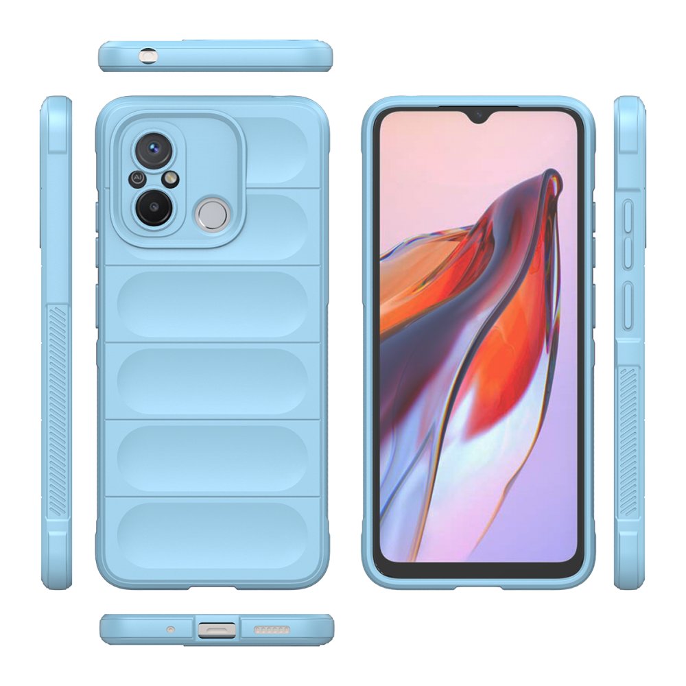 Redmi 12C Kılıf Optimum Silikon - Sky Blue Redmi 12C Kılıf Optimum Silikon - Sky Blue