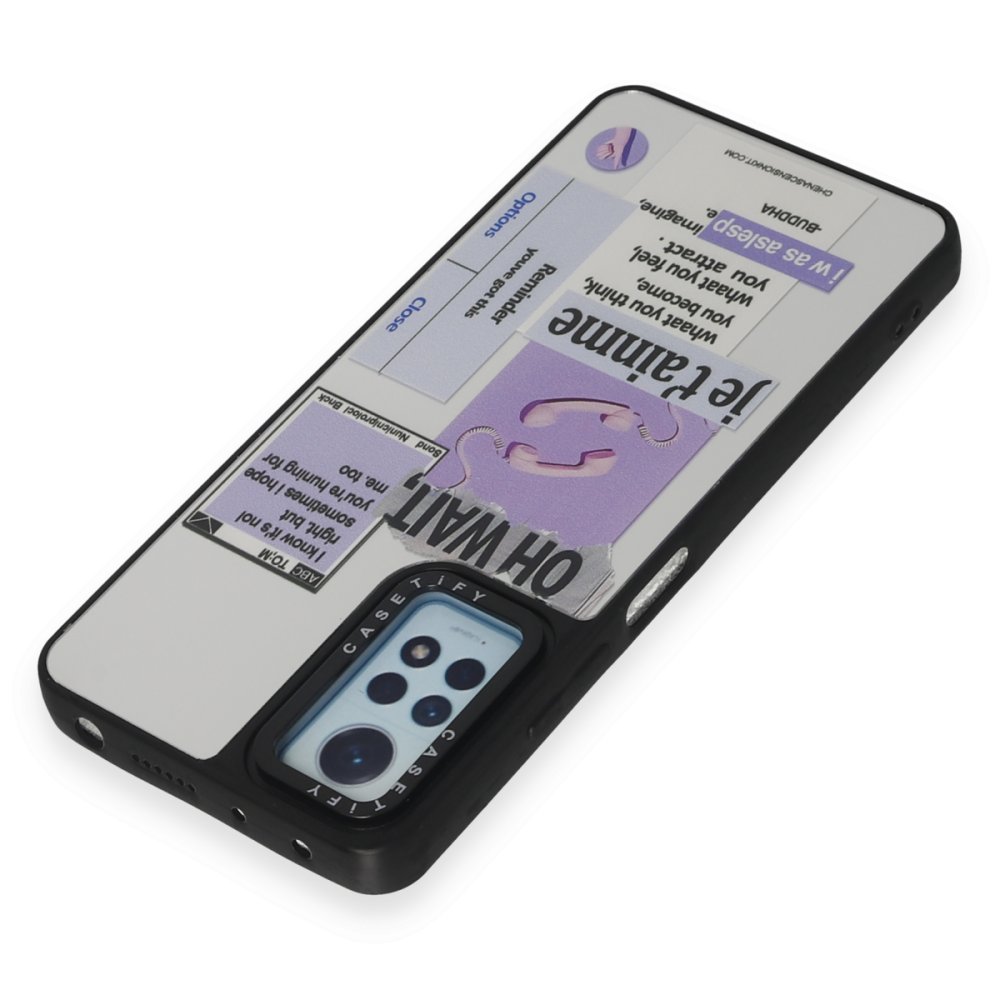 Redmi Note 12 Pro 4G Kılıf Mirror Desenli Kapak - Mirror - 4