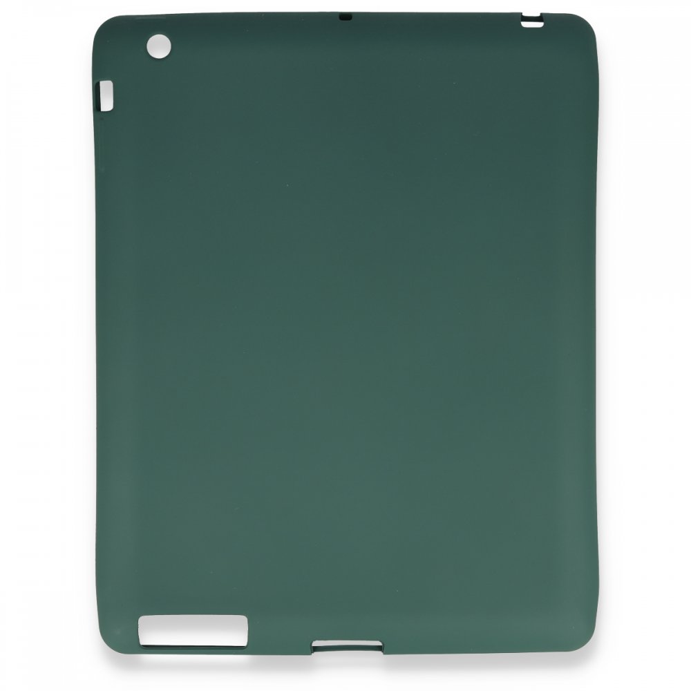  iPad 2 9.7 Kılıf Evo Tablet Silikon - Yeşil