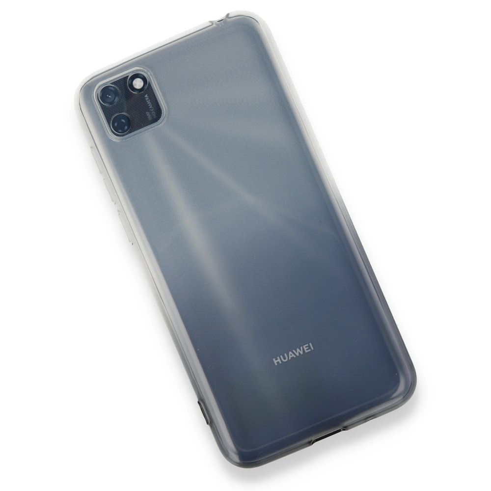  Huawei Y5P Kılıf Lüx Çift Renkli Silikon - Siyah