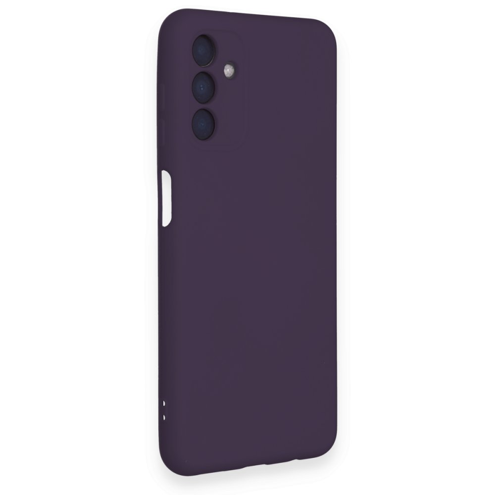  Samsung Galaxy A14 4G Kılıf Nano içi Kadife Silikon - Mor