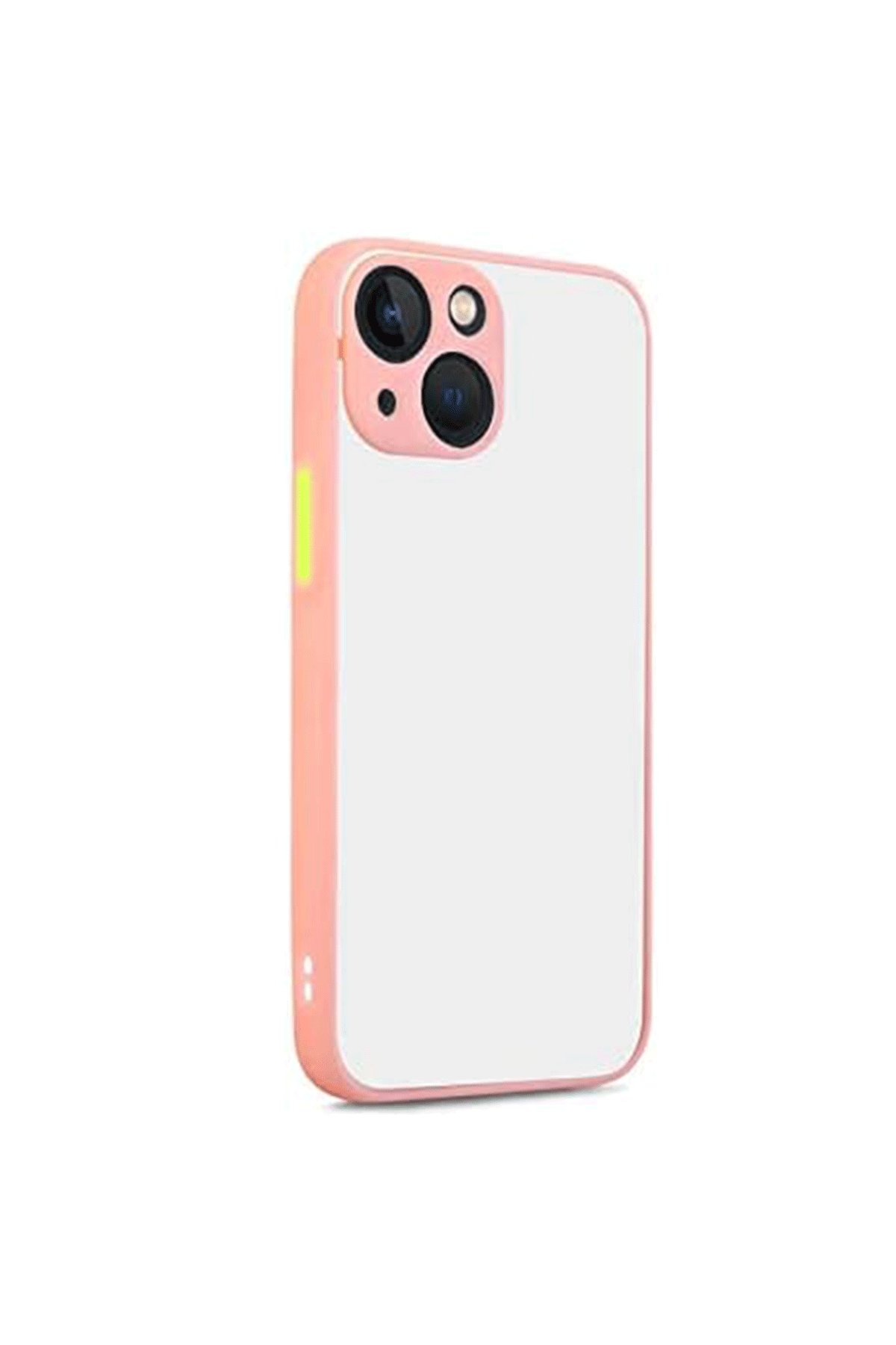 iPhone 13 Kılıf Montreal Silikon Kapak - Pembe iPhone 13 Kılıf Montreal Silikon Kapak - Pembe