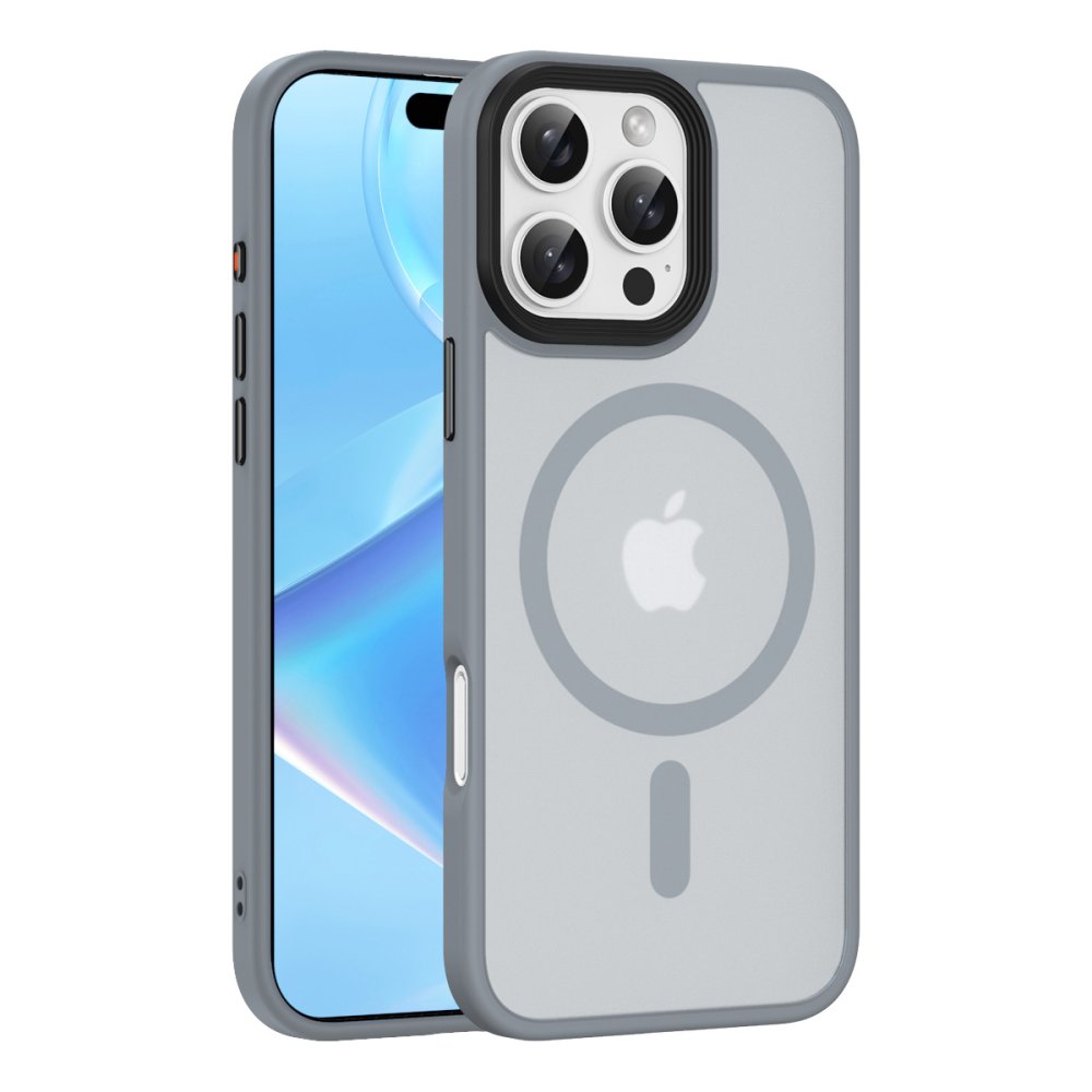  iPhone 16 Pro Kılıf Trex Magneticsafe Kapak - Titan Gri