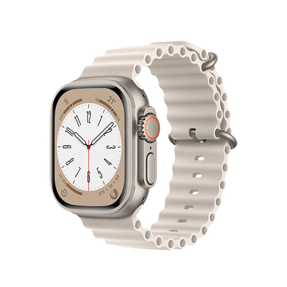  Apple Watch 41mm Ocean Kordon - Krem