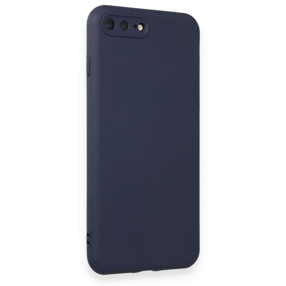  iPhone 8 Plus Kılıf First Silikon - Lacivert