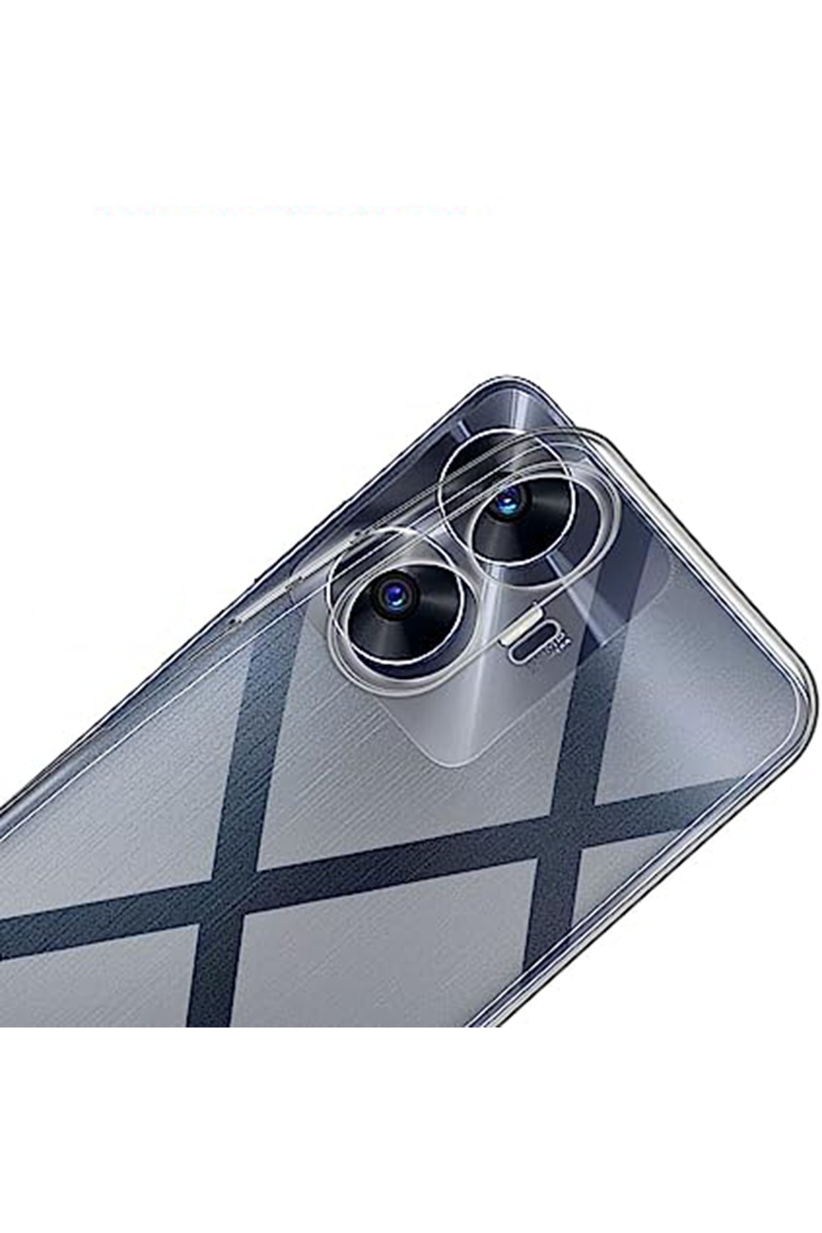 Realme C55 Kılıf Lüx Şeffaf Silikon Realme C55 Kılıf Lüx Şeffaf Silikon