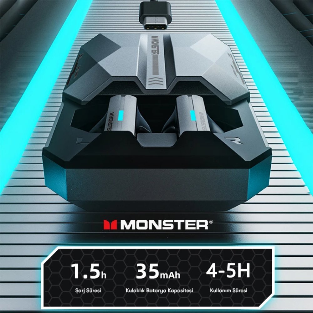  Monster XKT11 Bluetooth Kulaklık - Beyaz