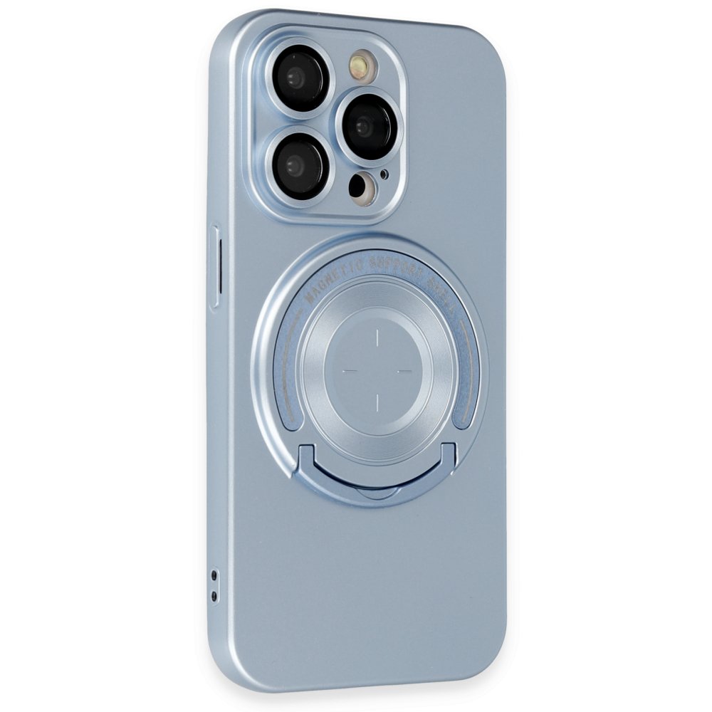 iPhone 13 Pro Kılıf Lukka Magneticsafe Kapak - Sierra Blue iPhone 13 Pro Kılıf Lukka Magneticsafe Kapak - Sierra Blue