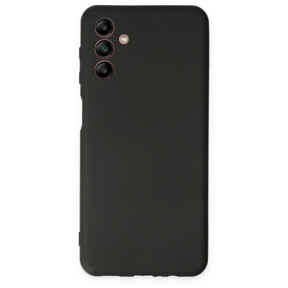  Samsung Galaxy A04S Kılıf First Silikon - Siyah