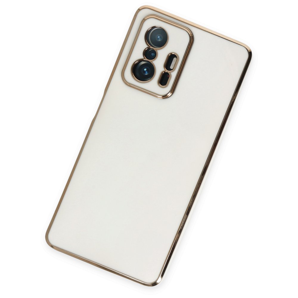 Xiaomi Mi 11T Kılıf Volet Silikon - Beyaz  Xiaomi Mi 11T Kılıf Volet Silikon - Beyaz