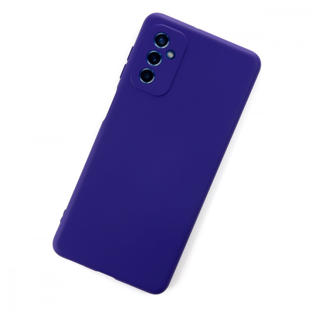  Samsung Galaxy M52 5G Kılıf Nano içi Kadife Silikon - Mor